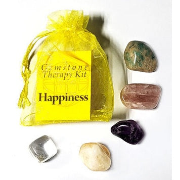 Happiness gemstone therapy