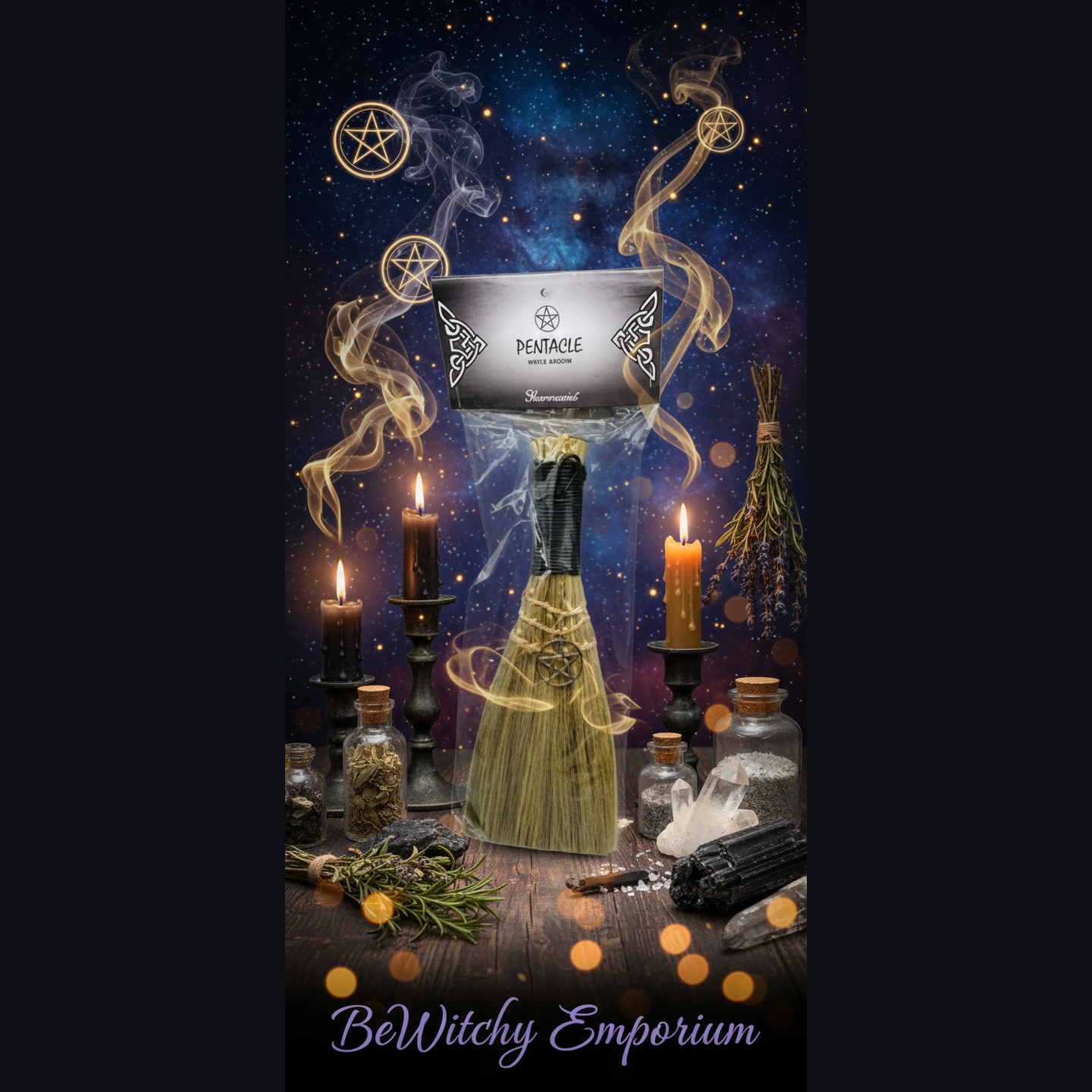 BeWitchy Emporium - Altar Broom Mystical