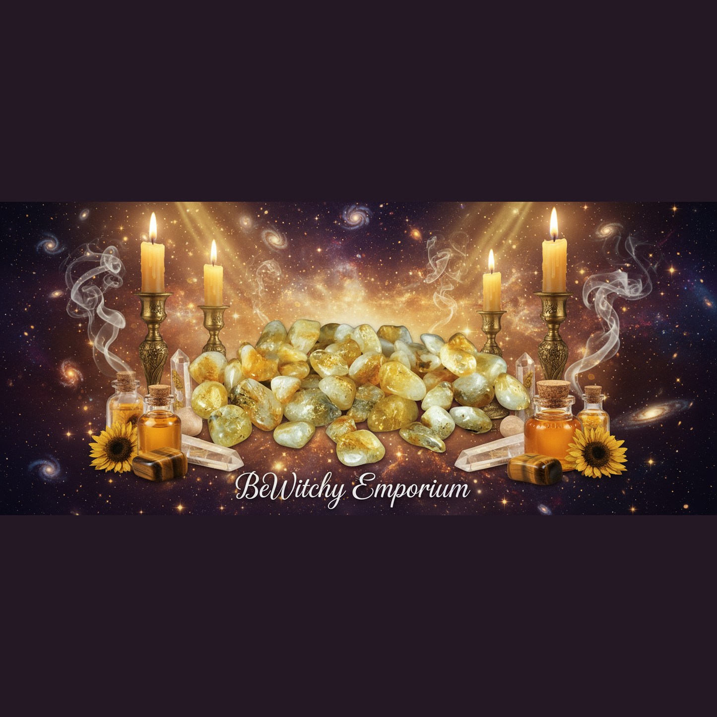 BeWitchy Emporium - Citrine Stones Mystical