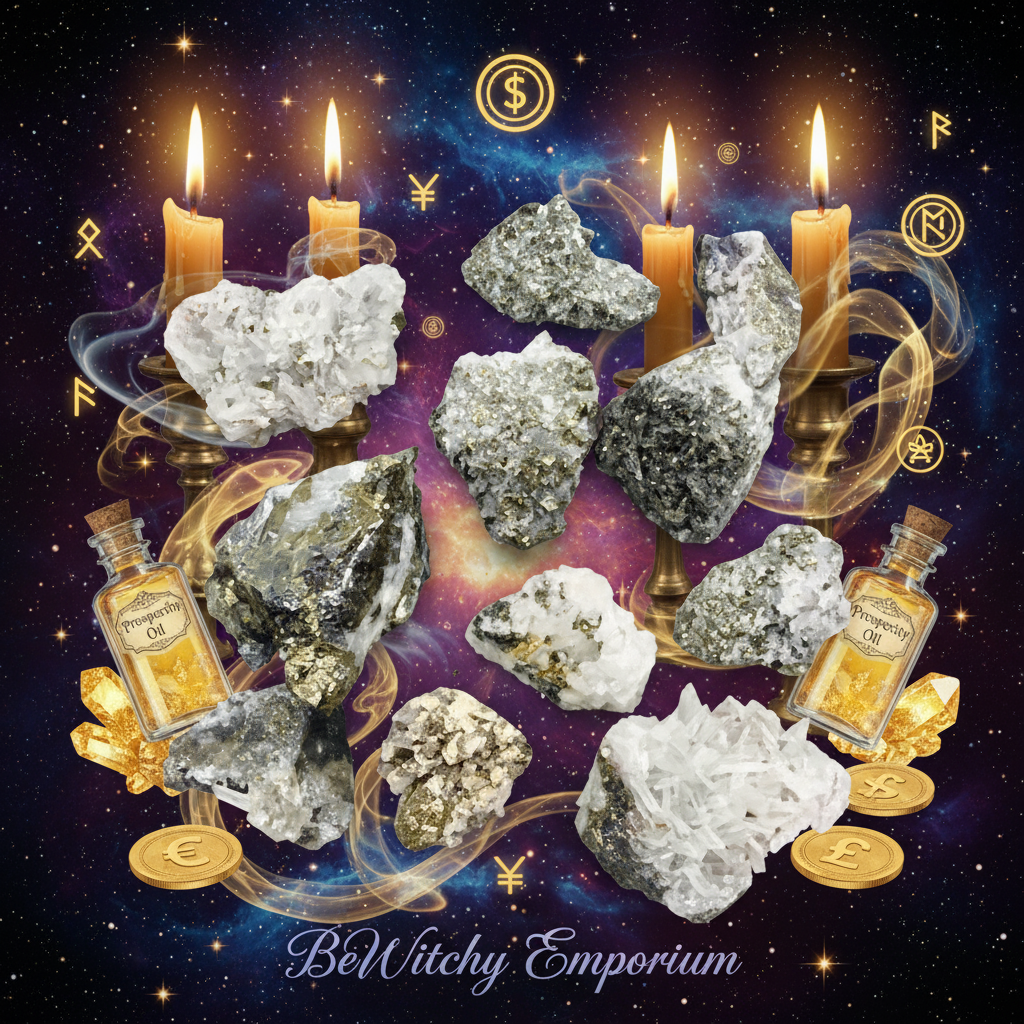 BeWitchy Emporium - Raw Pyrite Specimens Mystical