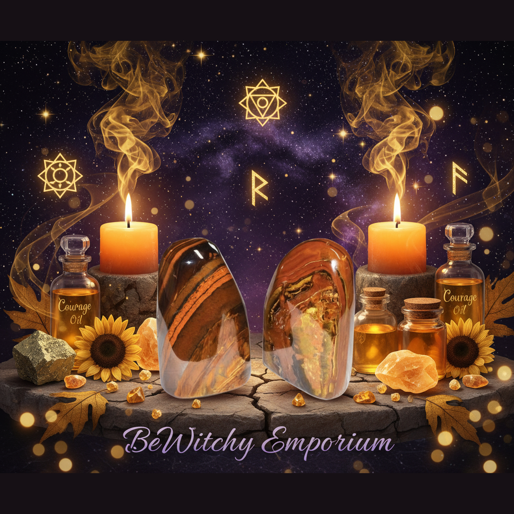 BeWitchy Emporium - Tiger's Eye Freeforms Mystical