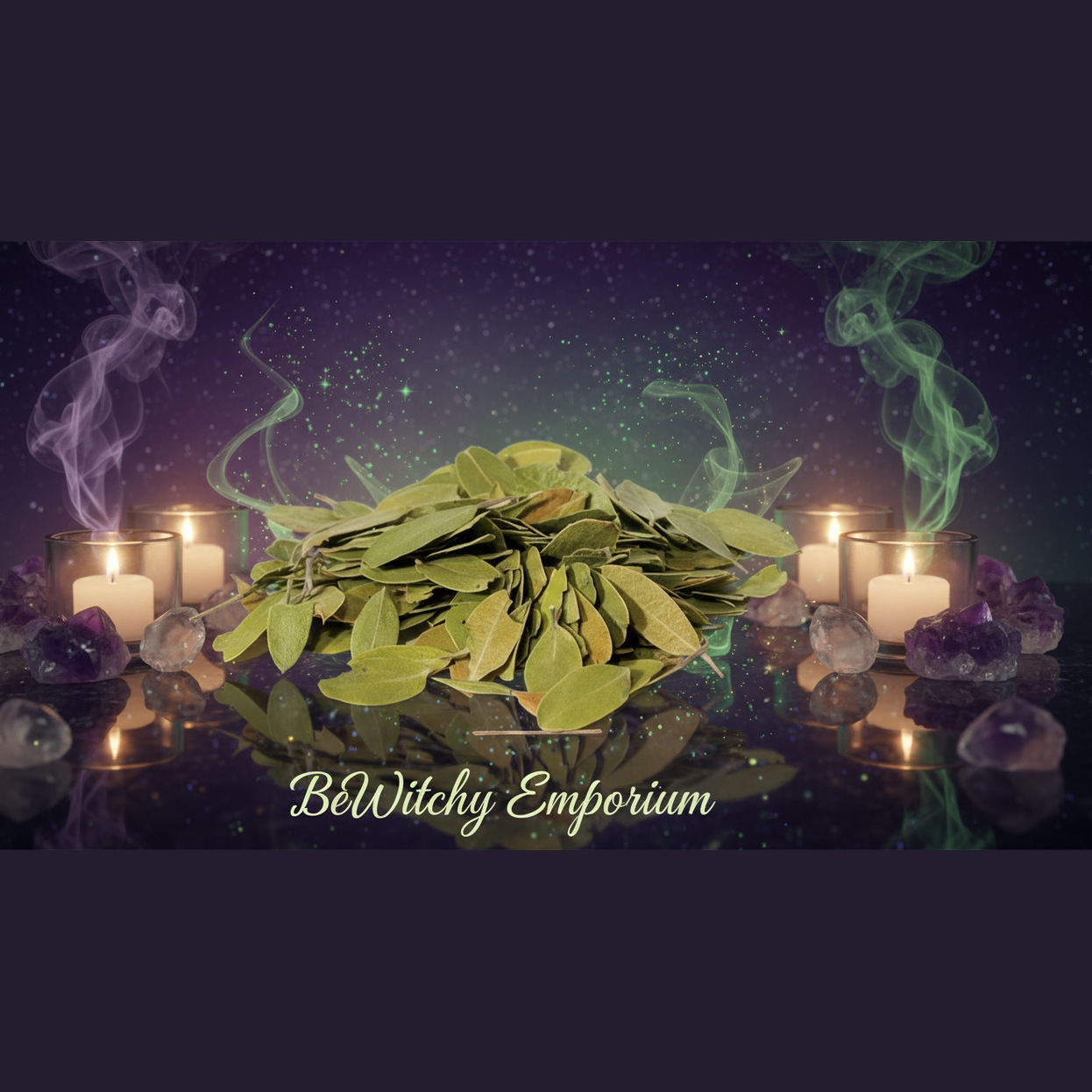 Dried Sage Leaves - Mystical Altar Style