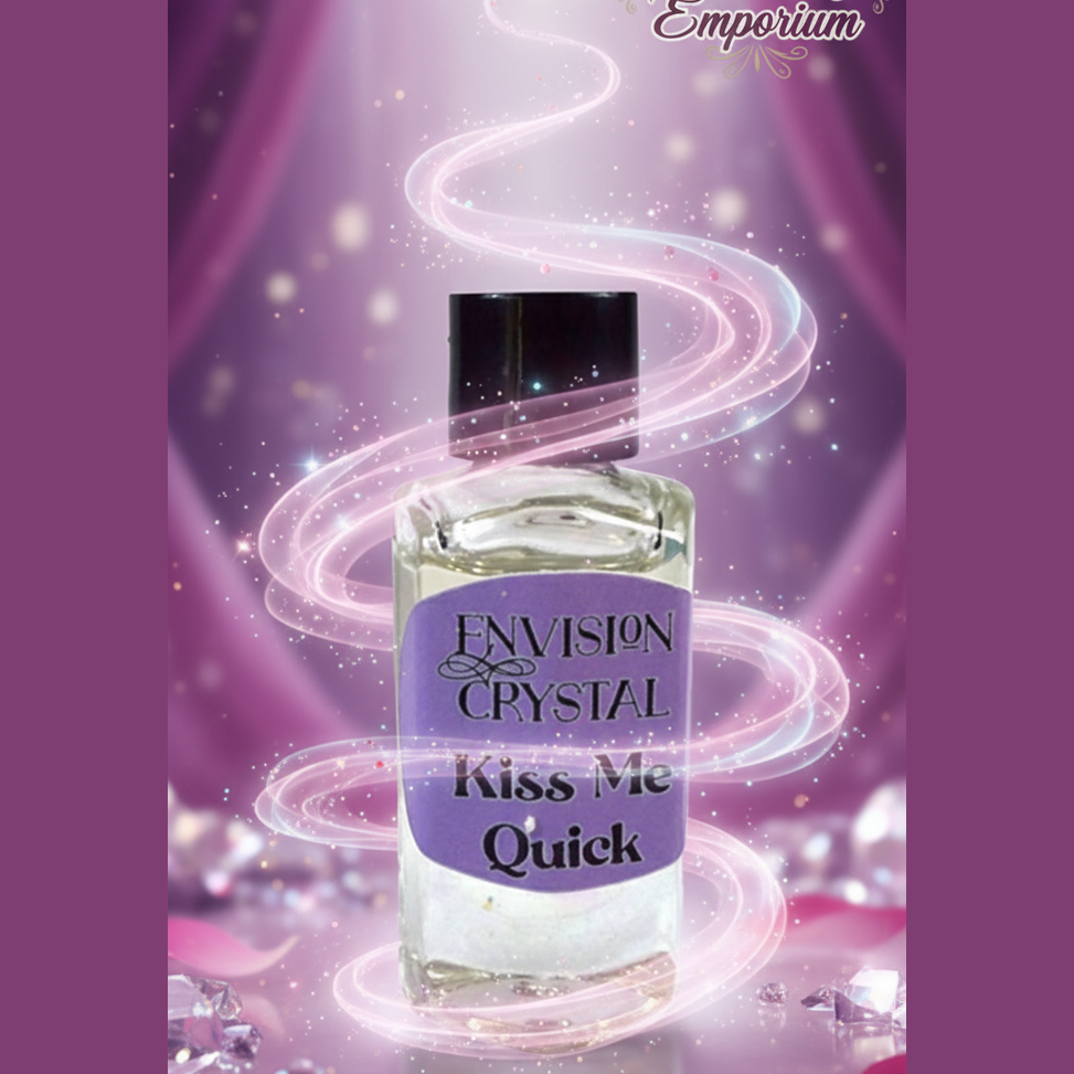 Exact Envision Crystal Kiss Me Quick oil with enchanting attraction energy effects