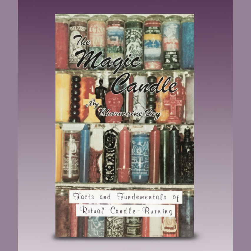 Exact Magic of the Candle book with clean professional styling and BeWitchy Emporium watermark