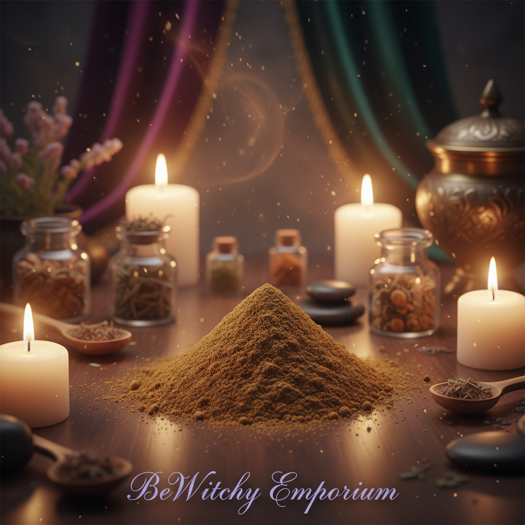 Golden Herbal Powder - Luxurious Sanctuary