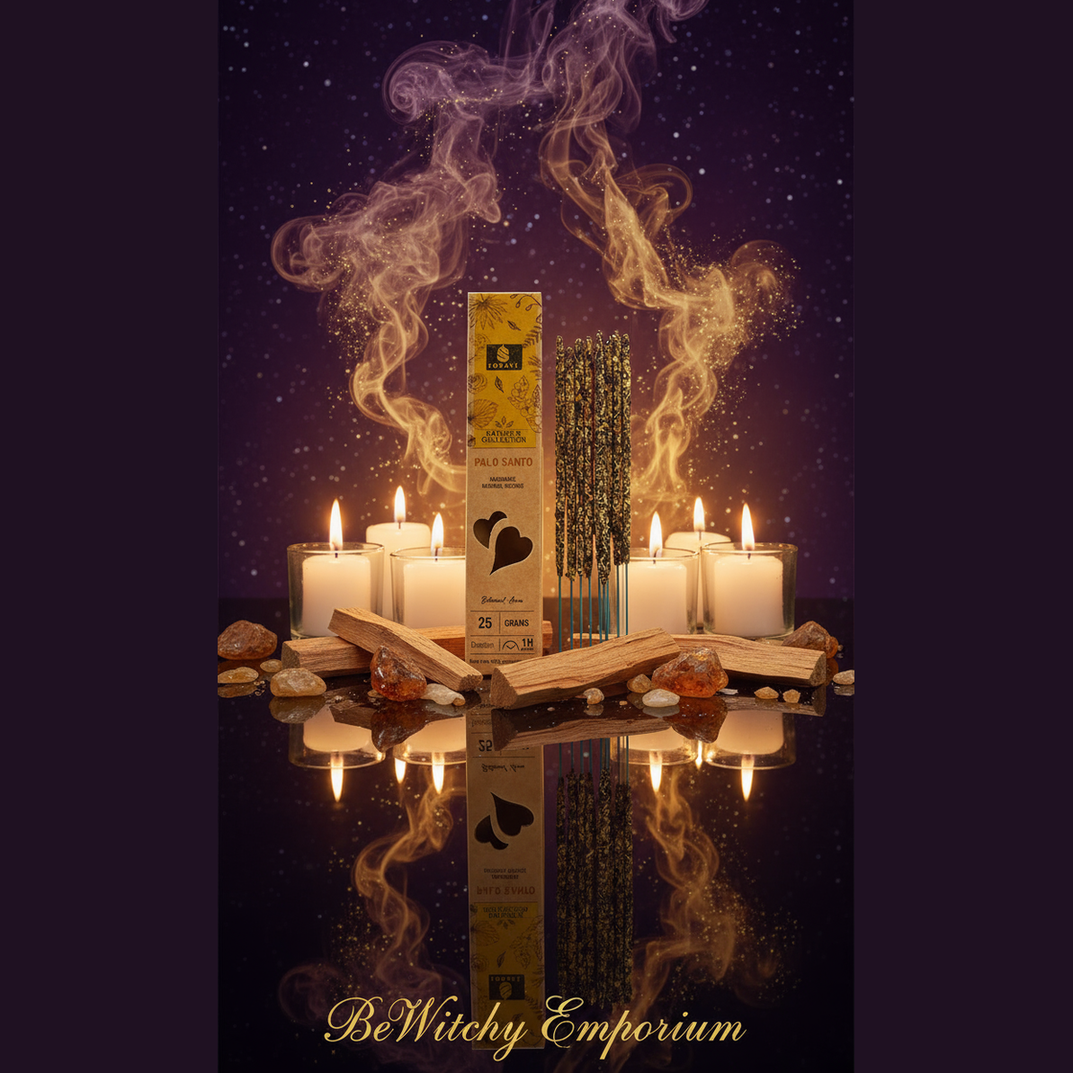 Palo Santo Natural Incense - Mystical Altar Style