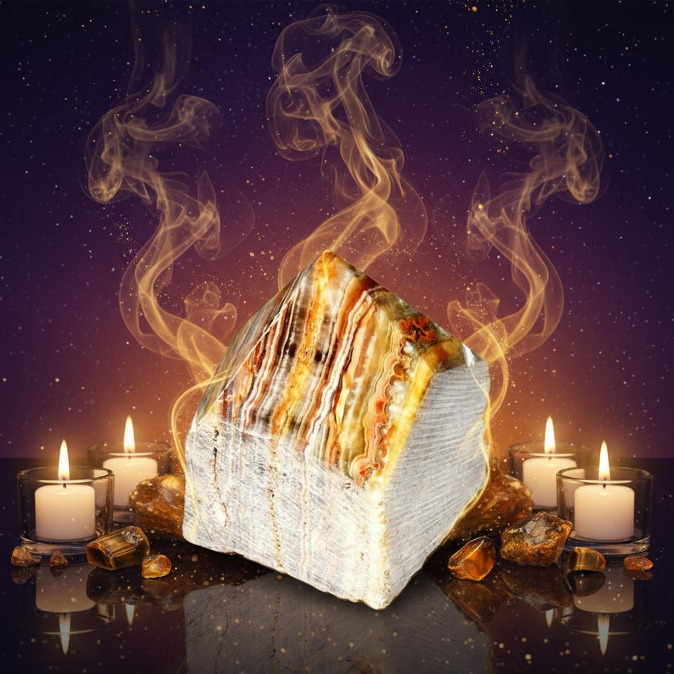 Petrified Wood Specimen - Mystical Altar Style