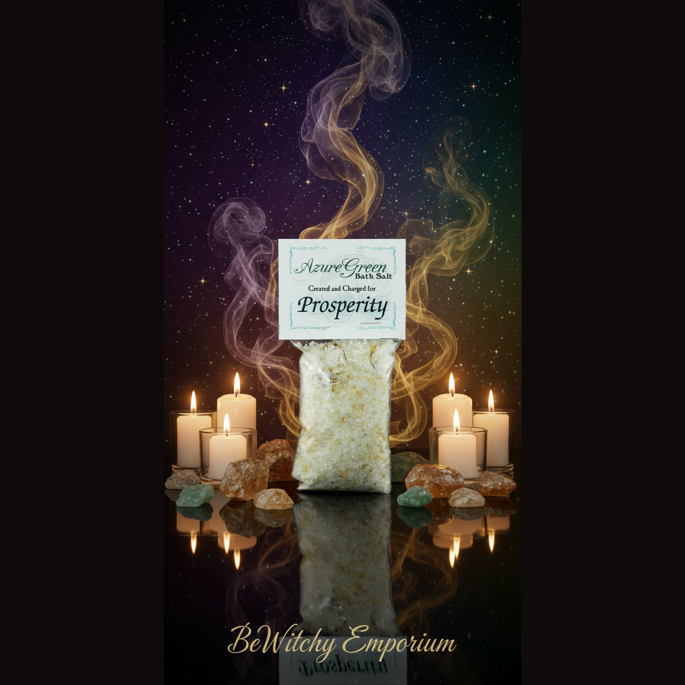Prosperity Bath Salt - Mystical Altar Style