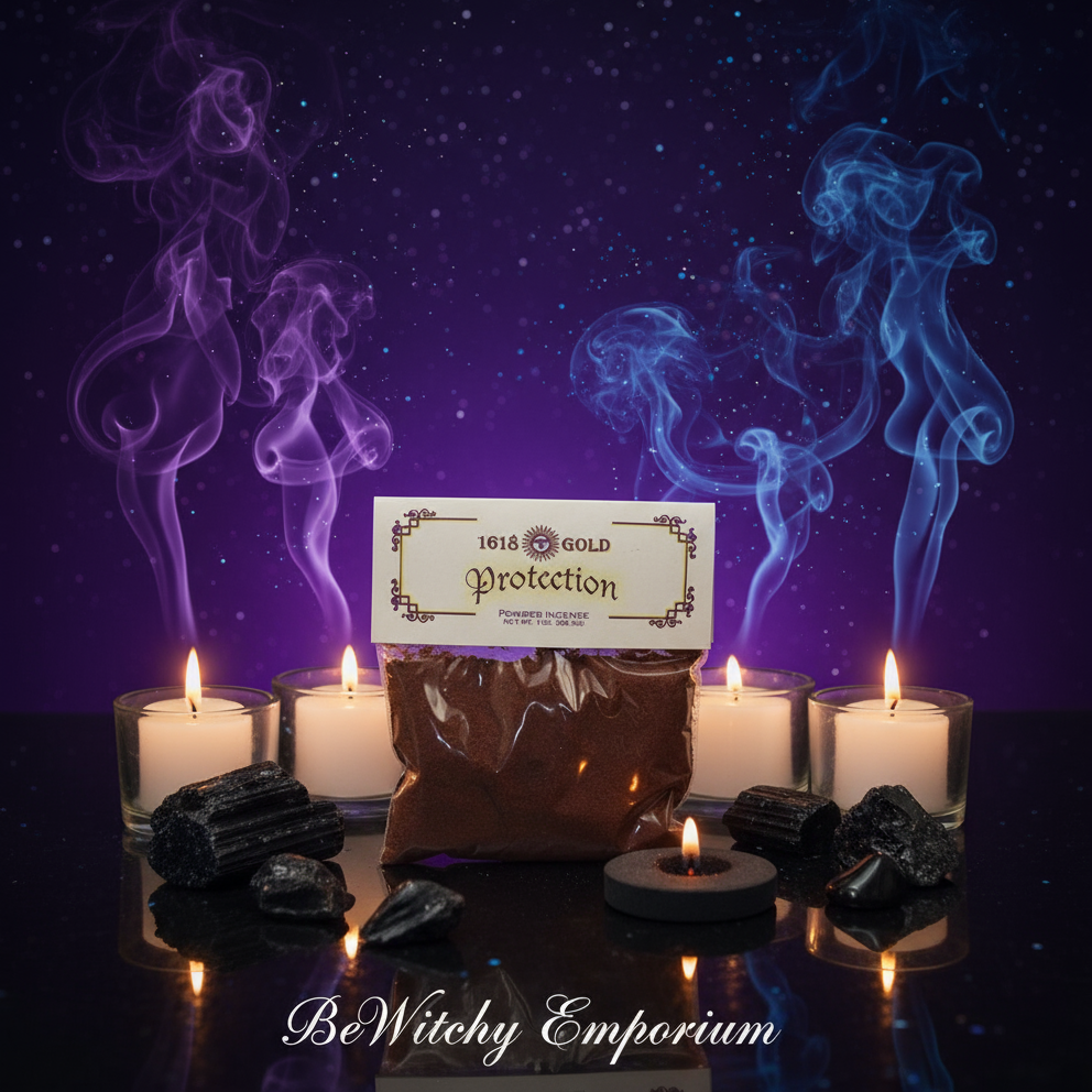 Protection Powder Incense - Mystical Altar Style