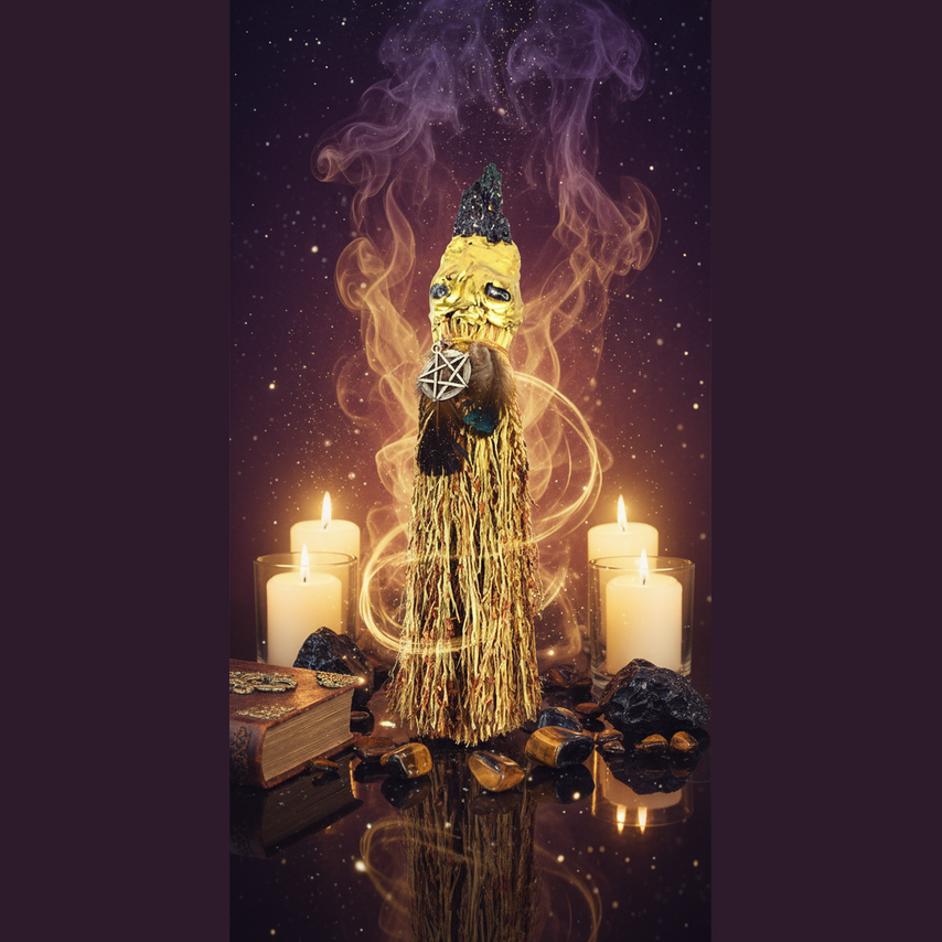 Ritual Broom - Mystical Altar Style