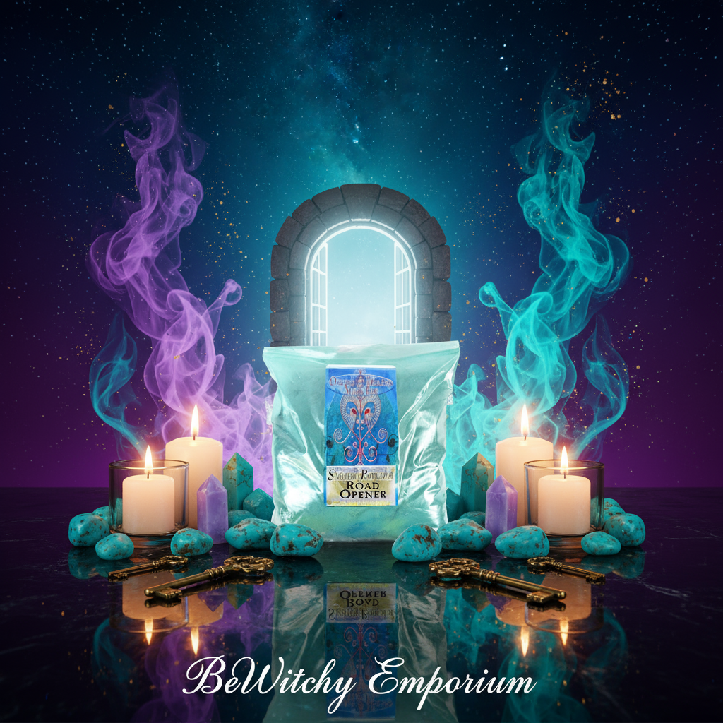 Road Opener Sachet Powder - Mystical Altar Style