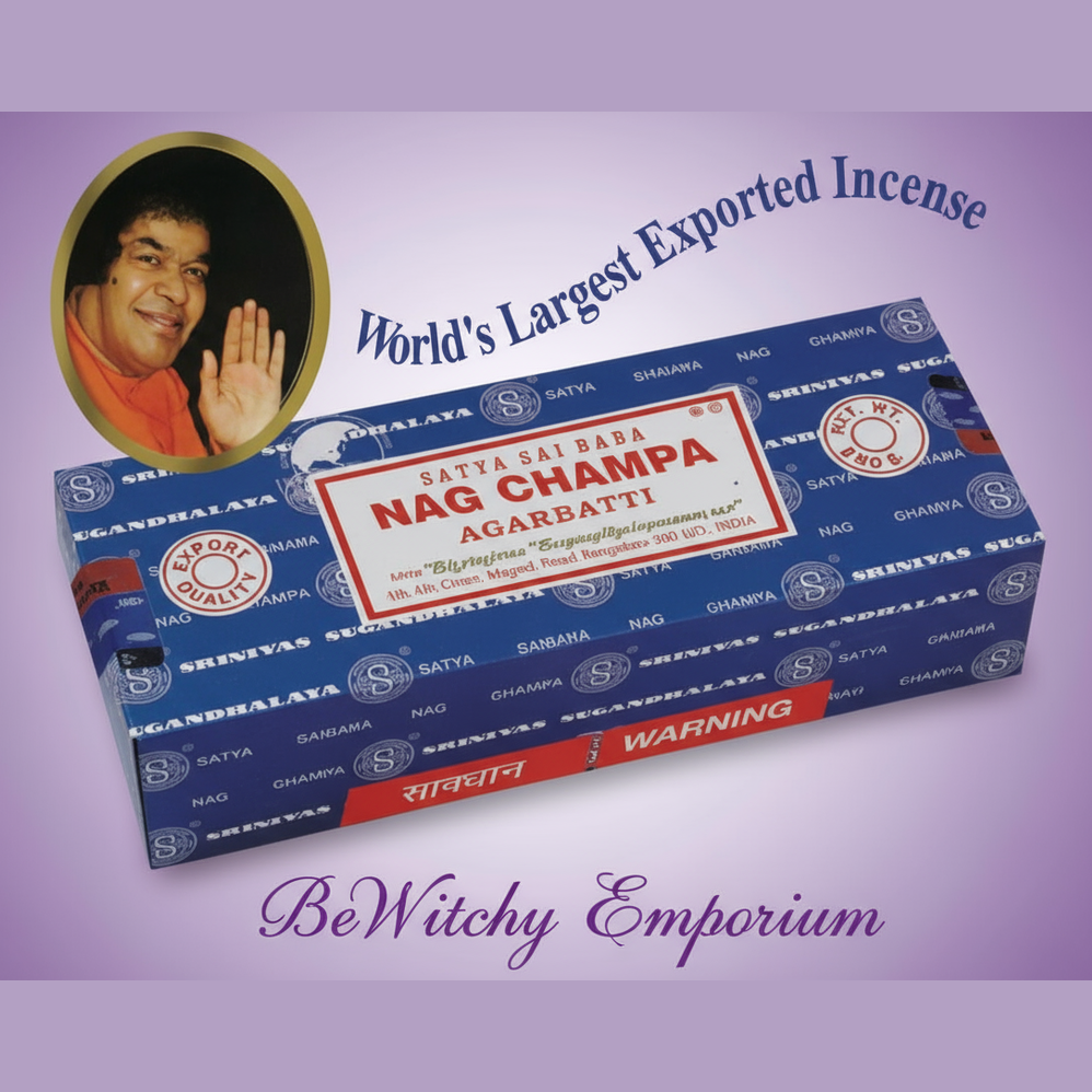 Satya Nag Champa Incense - Clean Professional