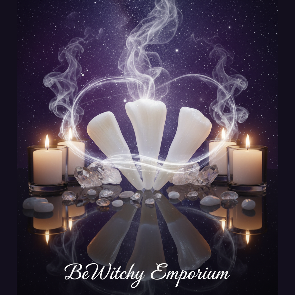 Selenite Wands - Mystical Altar Style