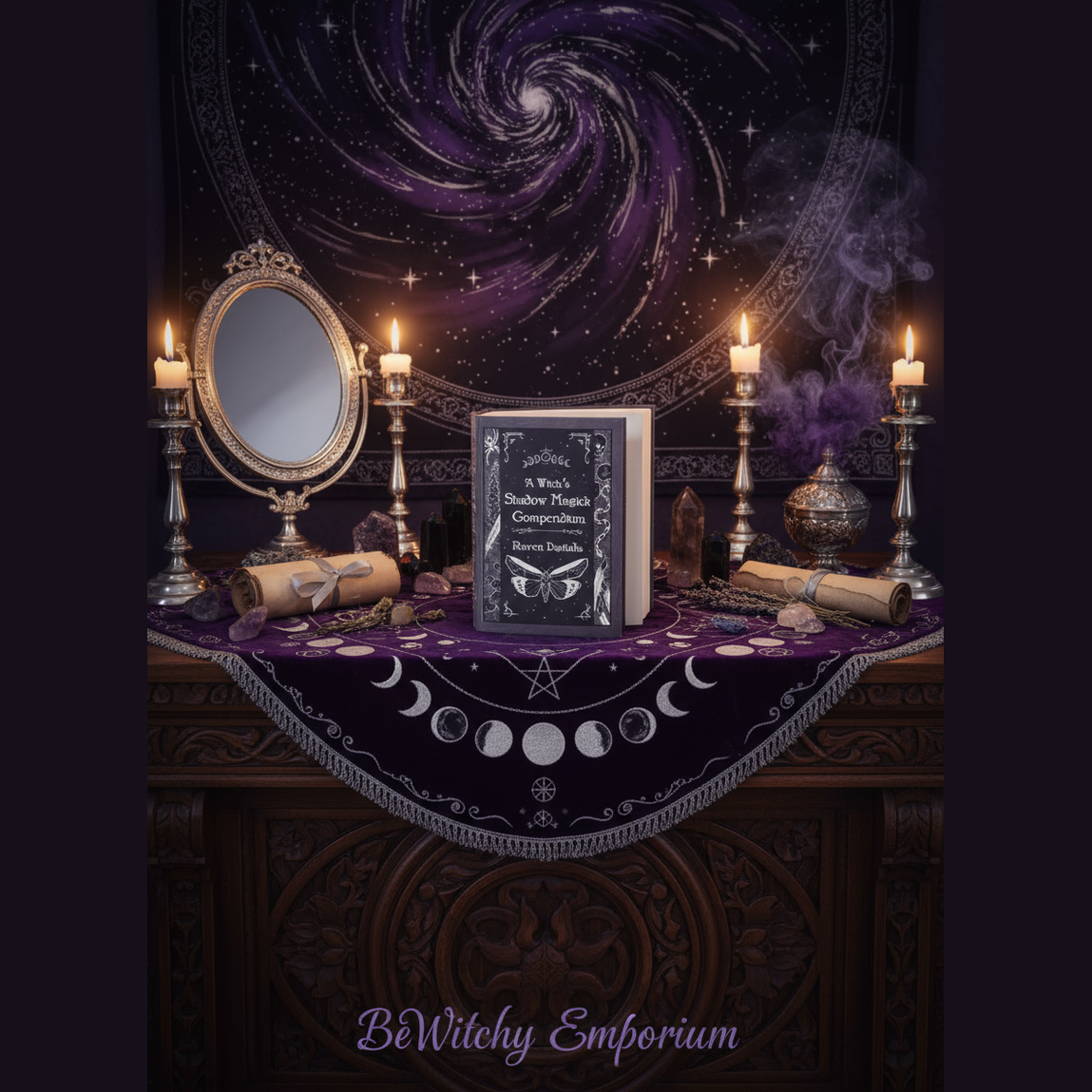A Witch's Shadow Magick Compendium - Luxurious Sanctuary