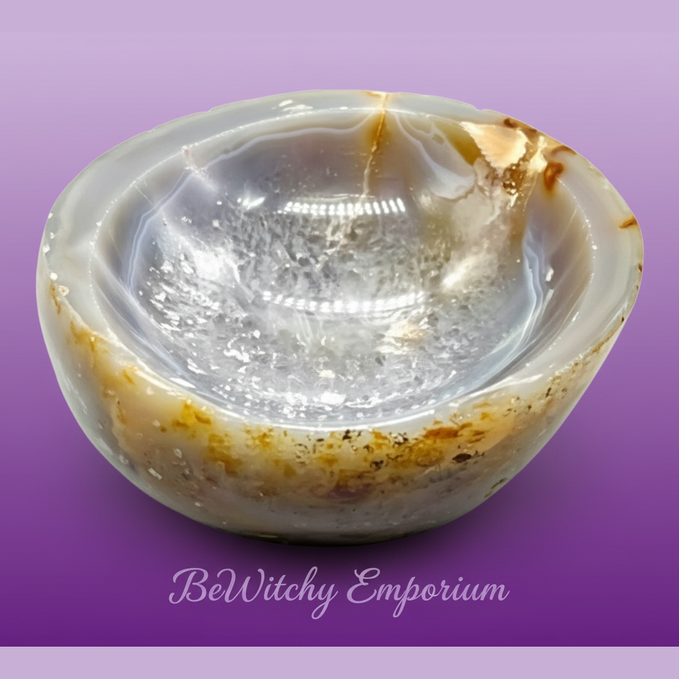 Agate Bowl with Druzy - Professional Style