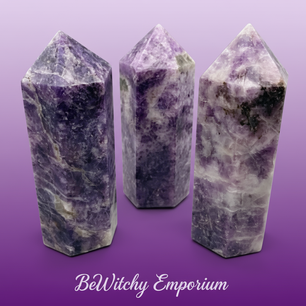 Amethyst Crystal Points - Professional Style