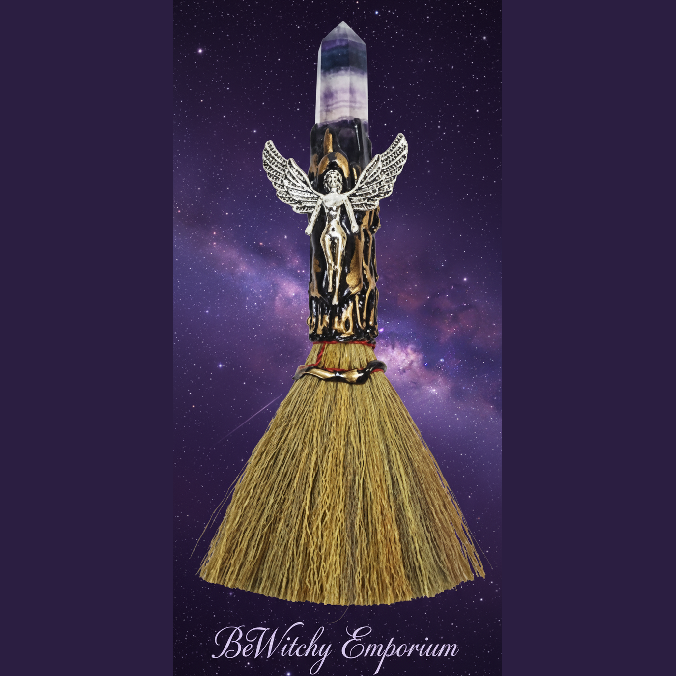 Angel Broom - Mystical Starry Night