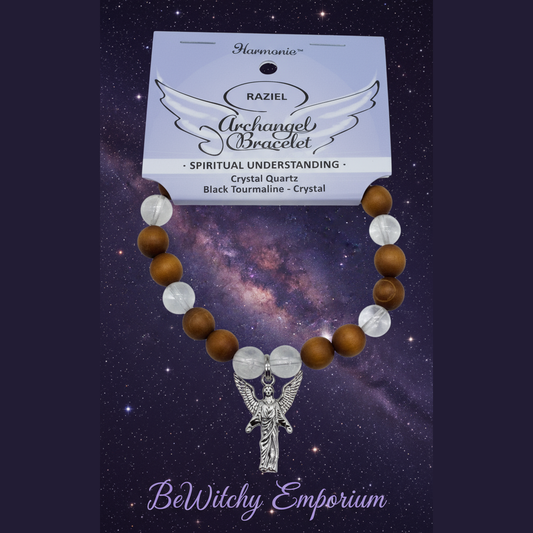 Archangel Raziel Bracelet - Mystical Starry Night