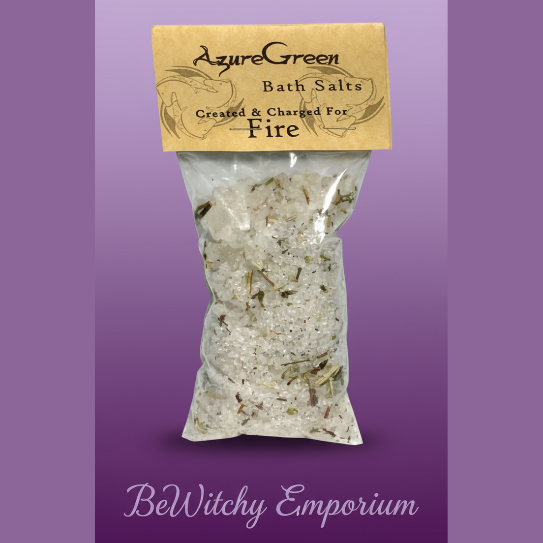 AzureGreen Fire Bath Salts - Professional Style