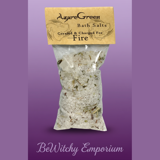 AzureGreen Fire Bath Salts - Professional Style