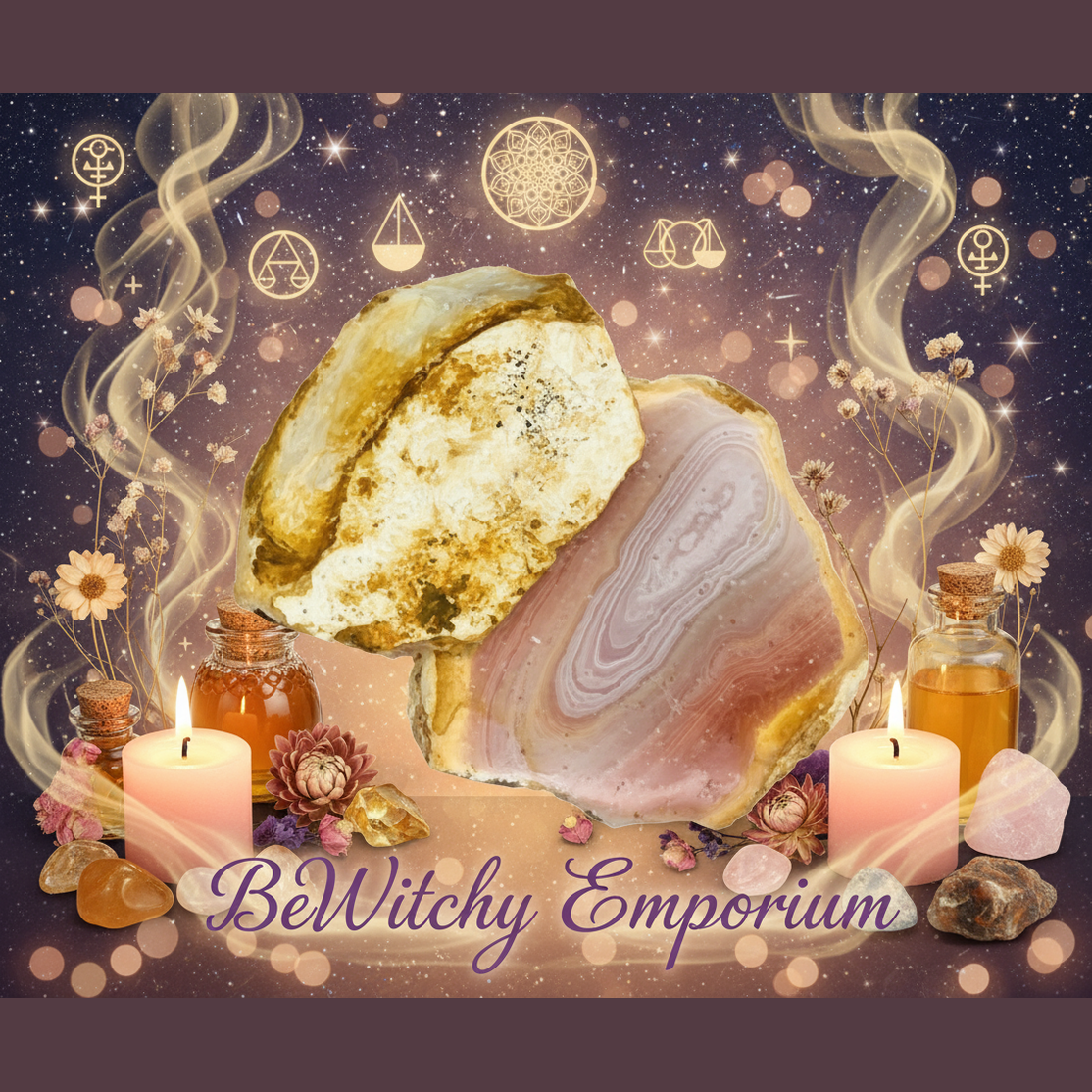BeWitchy Emporium - Agate Slices Mystical