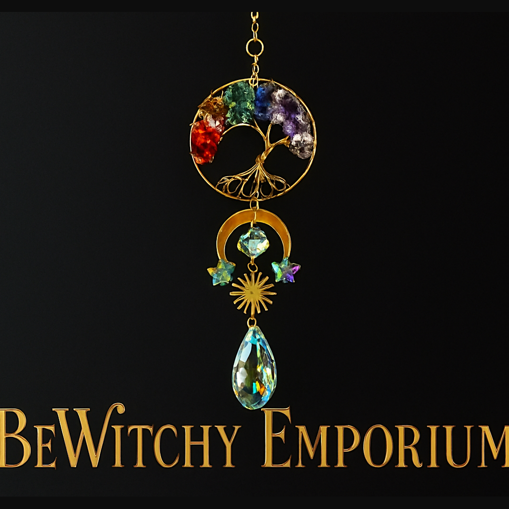 BeWitchy Emporium branded Tree of Life suncatcher