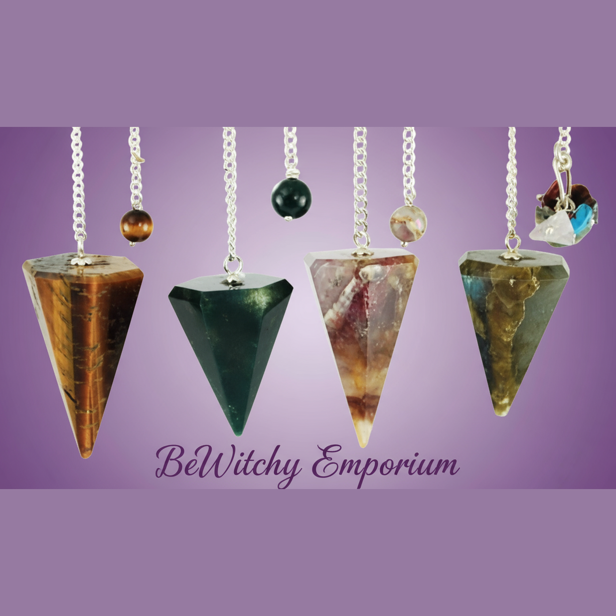 BeWitchy Emporium - Crystal Pendulums Professional