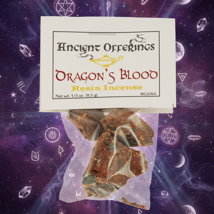 BeWitchy Emporium - Dragon's Blood Resin Incense Mystical