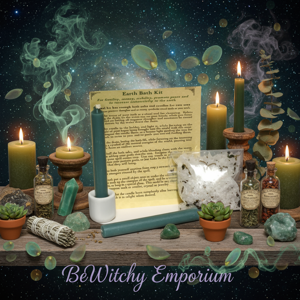 BeWitchy Emporium - Earth Bath Kit Mystical