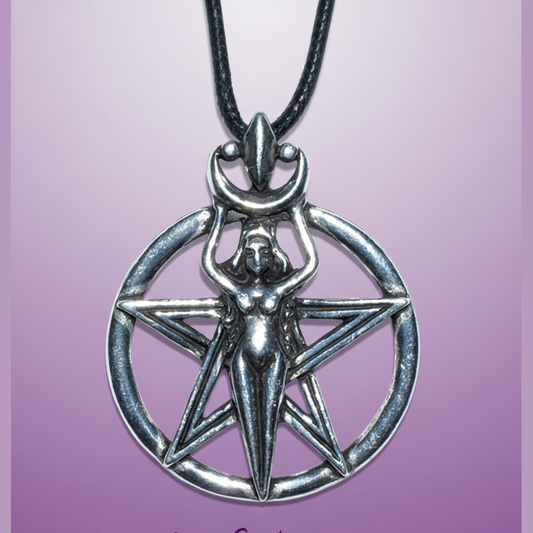 BeWitchy Emporium - Goddess Pentacle Pendant Professional