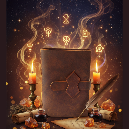 BeWitchy Emporium - Leather Grimoire Mystical
