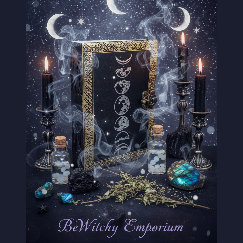 BeWitchy Emporium - Moon Phases Book Box Mystical