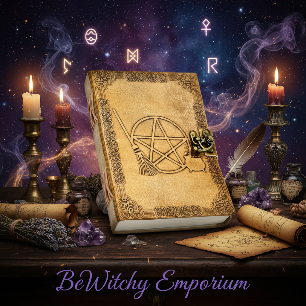 BeWitchy Emporium - Pentacle Grimoire Mystical