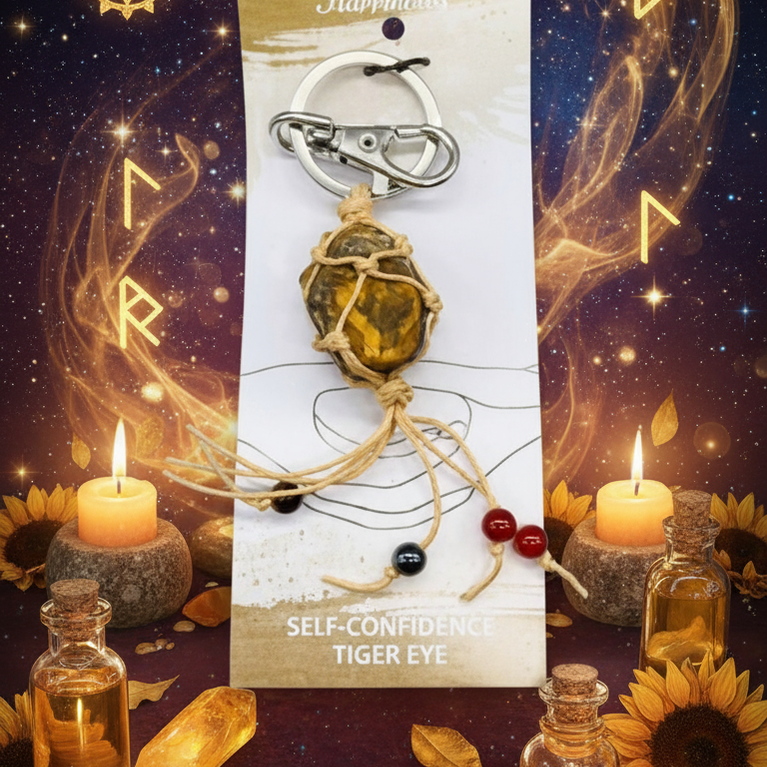 BeWitchy Emporium - Tiger Eye Happiness Pin Mystical