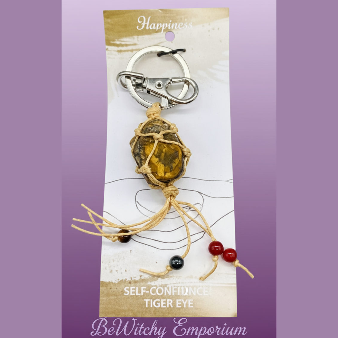 BeWitchy Emporium - Tiger Eye Happiness Pin Professional
