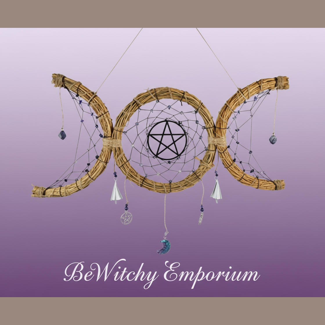 BeWitchy Emporium - Triple Moon Dreamcatcher Professional