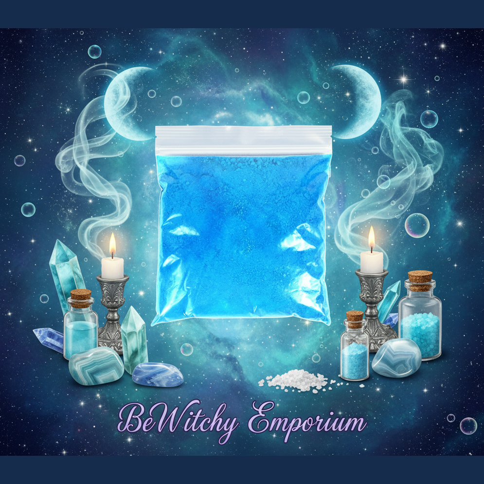 BeWitchy Emporium - Turquoise Bath Salts Mystical