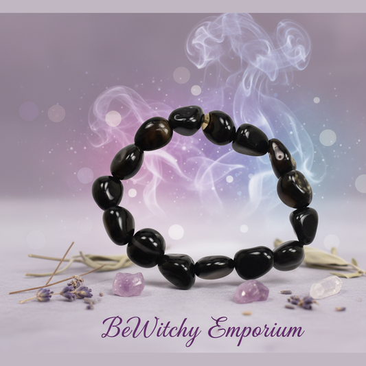 Black Obsidian Bracelet - Mystical