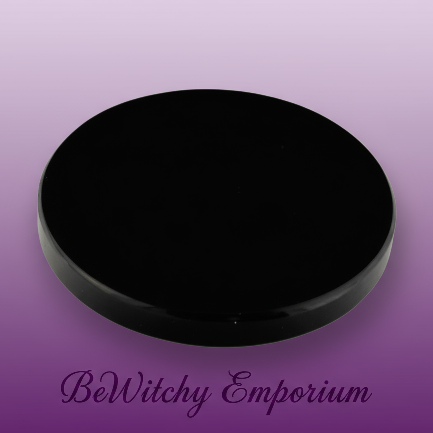 Black Scrying Mirror - Professional Style