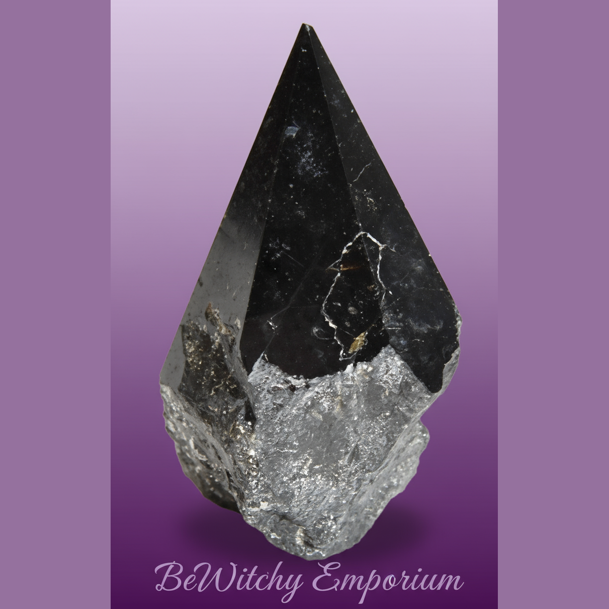 Black Tourmaline Crystal - Professional Style