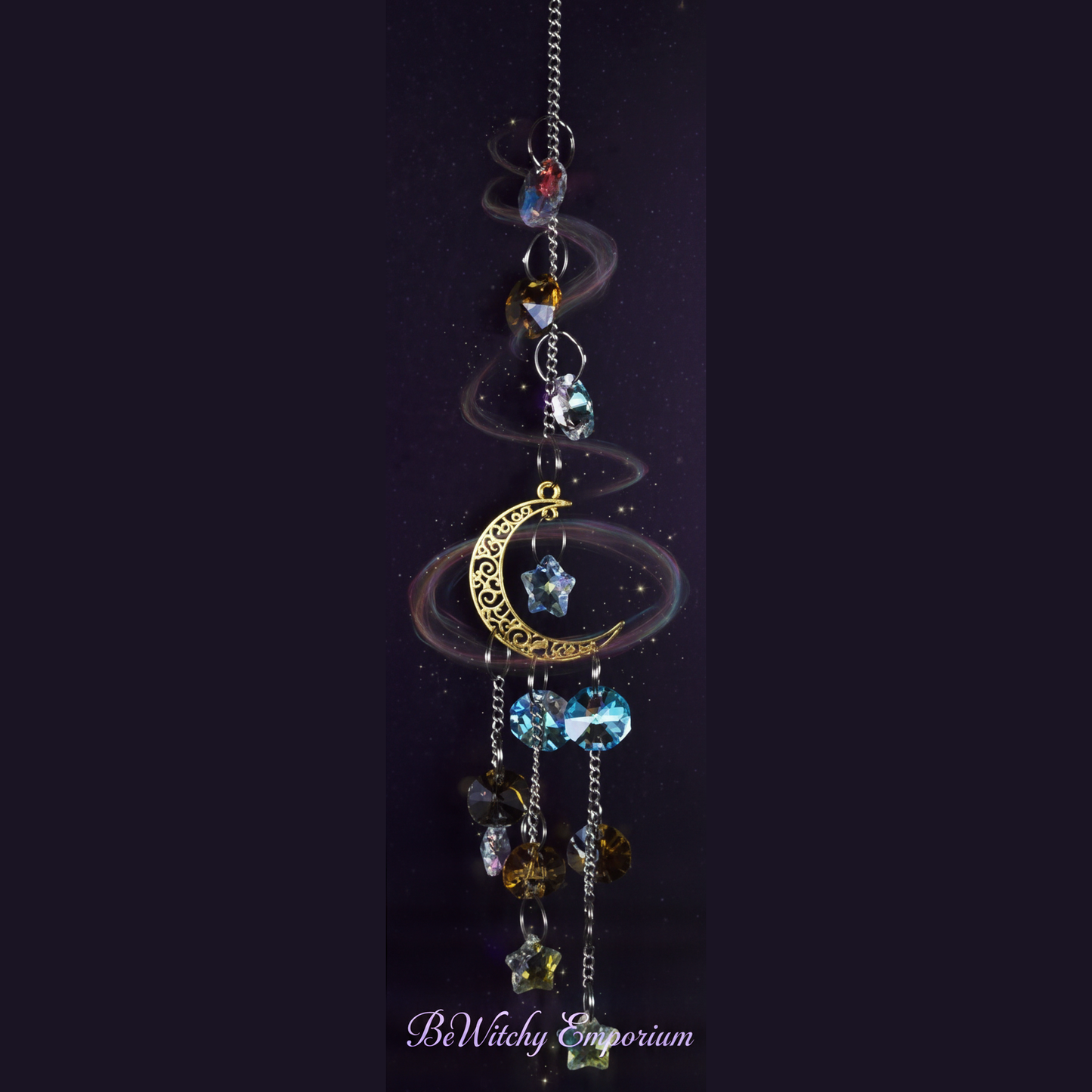 Celestial Hanging Decoration - Elegant Mystical Style
