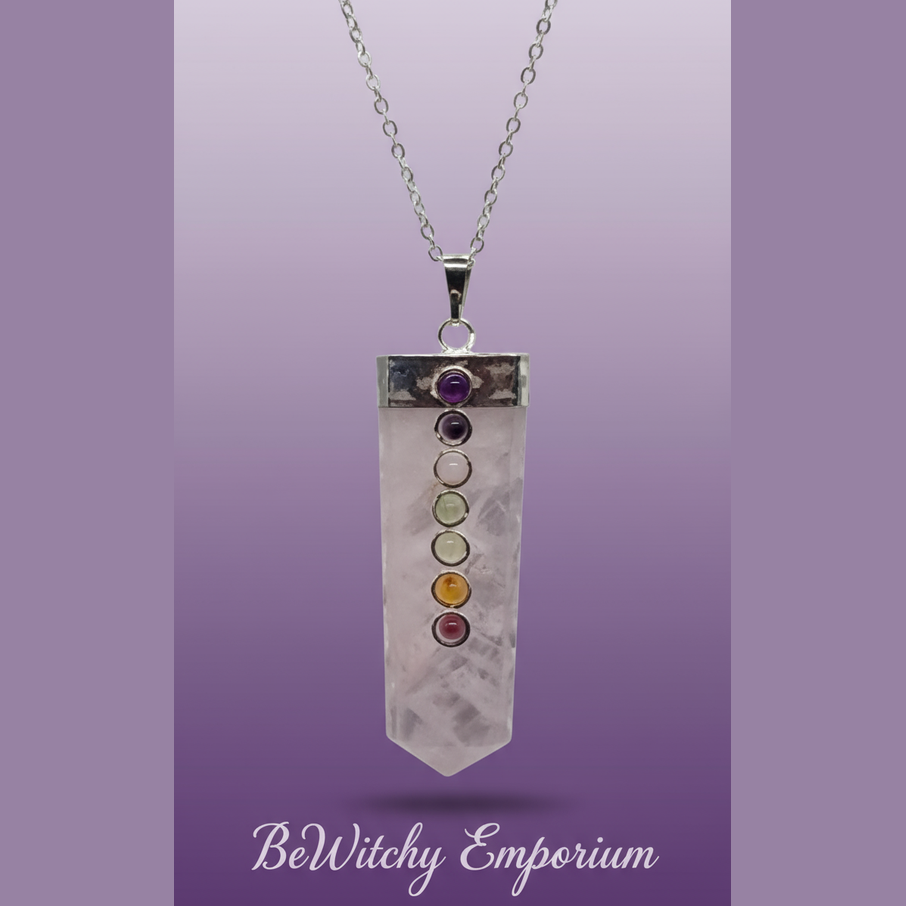 Chakra Crystal Pendant - Clean Professional