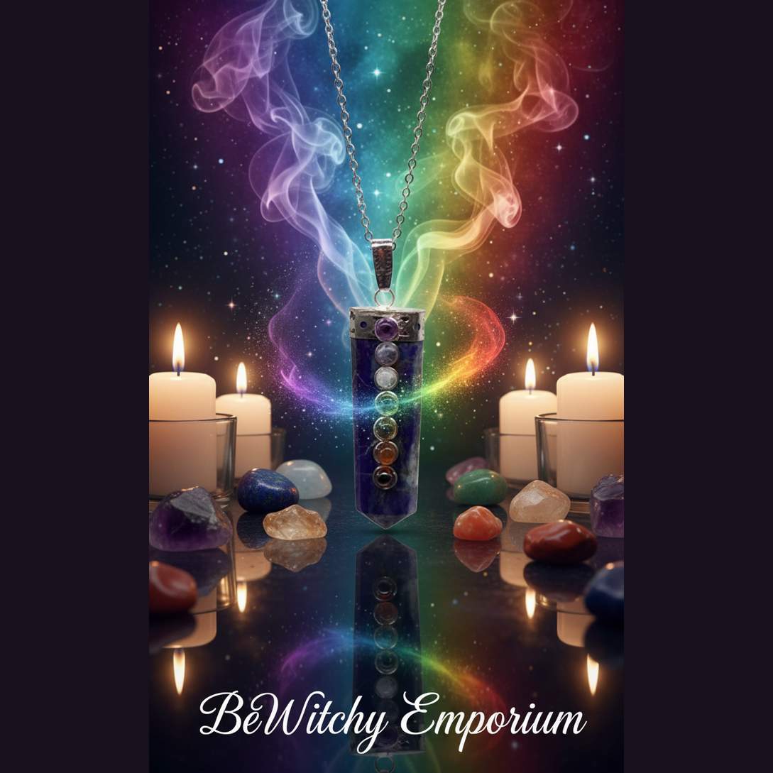 Chakra Pendant Necklace - Mystical Altar Style