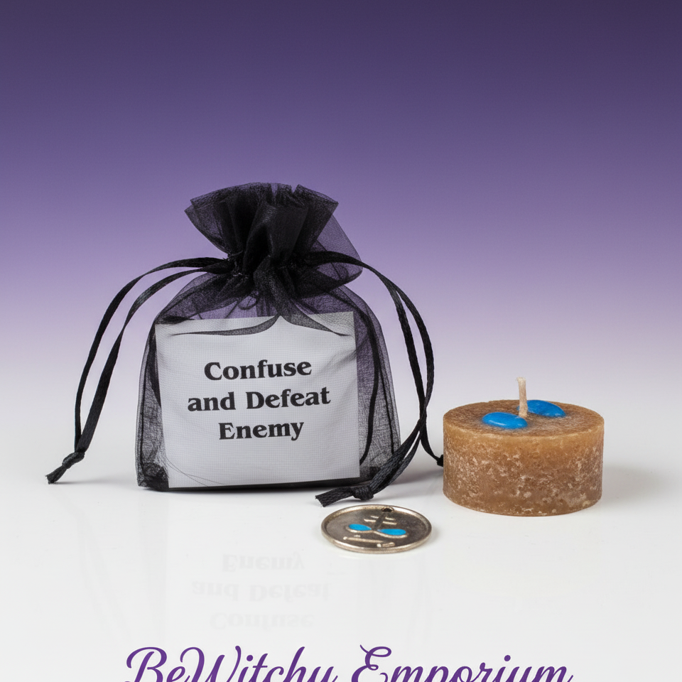 Confuse and Defeat Enemy Spell Kit - Clean Professional