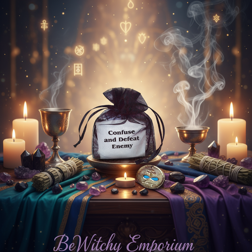Confuse and Defeat Enemy Spell Kit - Luxurious Sanctuary