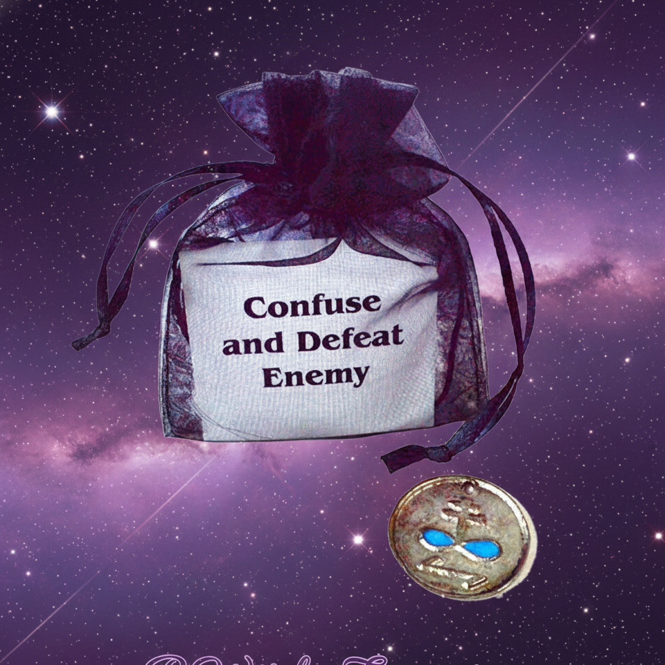 Confuse and Defeat Enemy Spell Kit - Mystical Starry Night