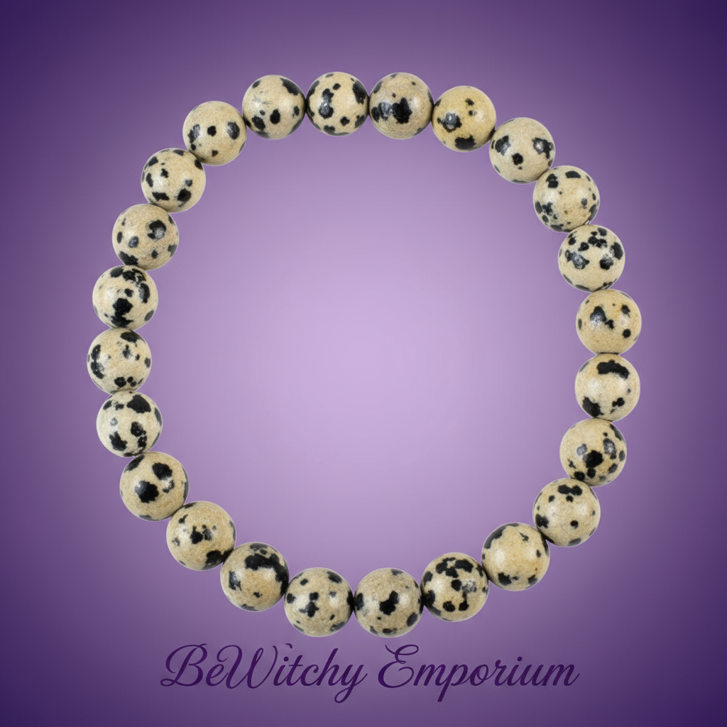 Dalmatian Jasper Bracelet - Clean Professional