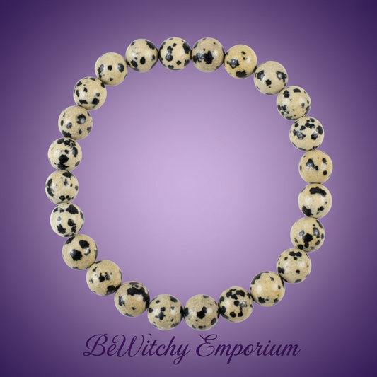 Dalmatian Jasper Bracelet - Clean Professional