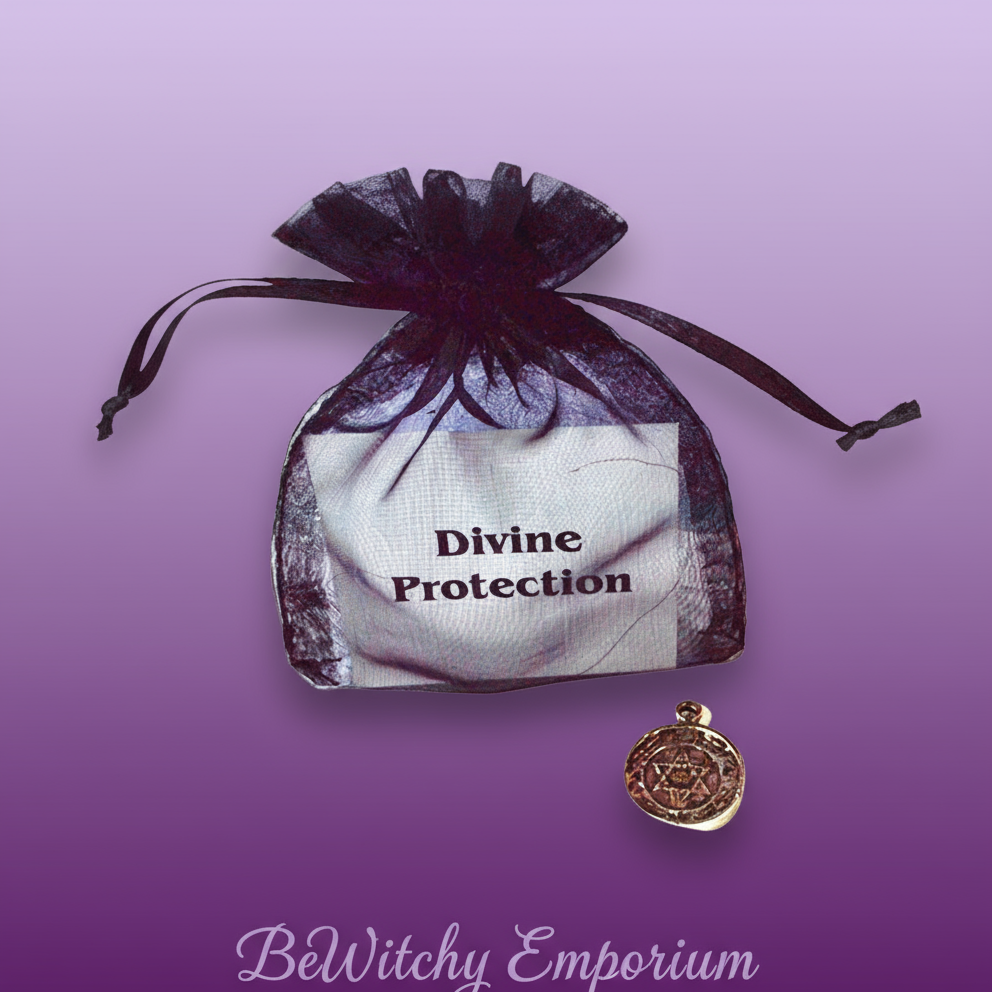 Divine Protection Amulet - Professional Style