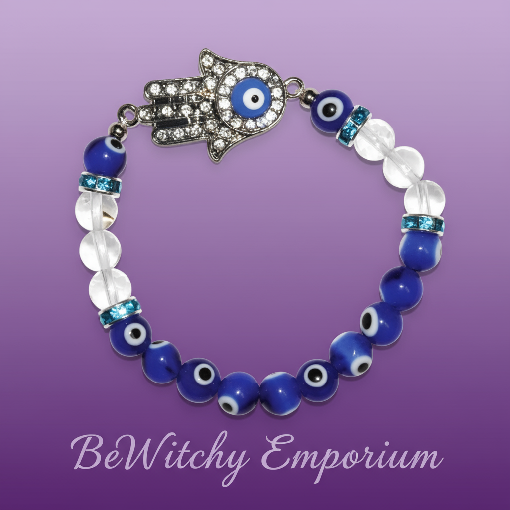 Evil Eye Hamsa Bracelet - Professional Style